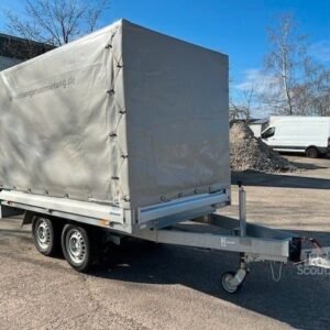 Autoanhänger UNSINN FZ-TECHNIK EB H 2715-20-13 Hobel u. Spriegel 100 Kmh