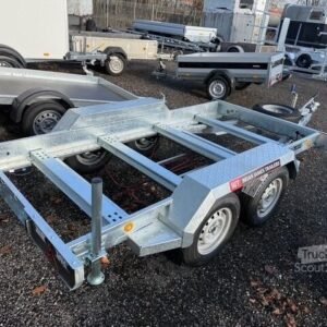 Autotransportanhänger Brian James Trailers Chassis Plant Anhängerchassi 560-2813-27-2-13, 2800 x 1300 mm, 2,7 Tonnen.