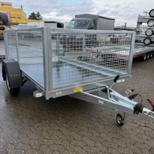 Autoanhänger Neptun GN155, N13-305 Multi mit Gitter, 1,3 to. 3050 x 1660 x 100 mm