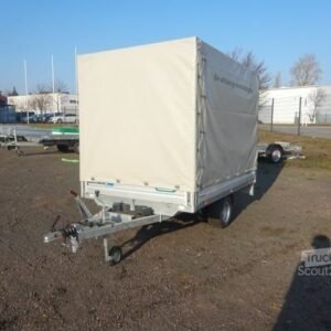 Autoanhänger UNSINN FZ-TECHNIK AS13-15 WEB HK 2315-13-10 Hochlader mit Plattform