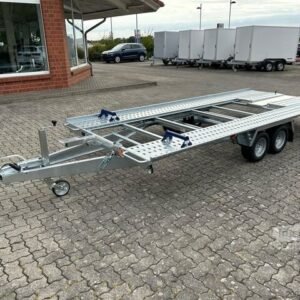 Autotransporter-Anhänger Saris Fahrzeugtransporter AT 471 202 3000 2 K 3.0t Au...